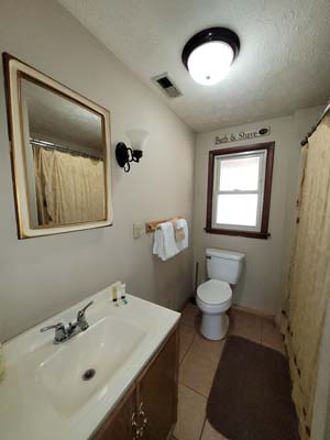 bathroom, light gray walls